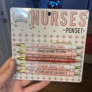 (NWT)Nurses Pen Set! Black Ink
